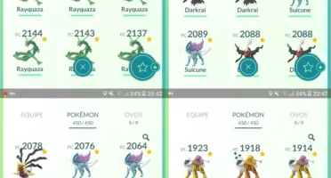 Conta de Pokémon GO