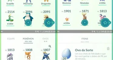Conta de Pokémon GO
