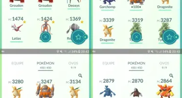 Conta de Pokémon GO
