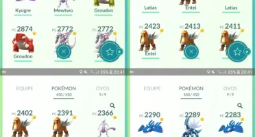 Conta de Pokémon GO