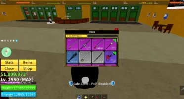 Conta blox fruts nivel max