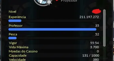 Conta PXG Wingeon LvL 230+ Azure 1
