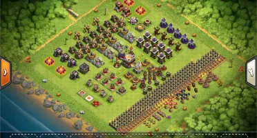 Clash of Clans CV 11 TOP + 1100 GEMAS!