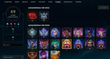 Conta OURO 4 | 62% Win - Lol (League Of Legends) Elomoon
