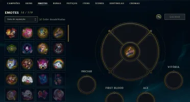 Conta OURO 4 | 62% Win - Lol (League Of Legends) Elomoon