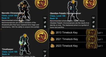 10 Anos - 4 Chest - 1 HeroMart - 3 Calendário - 134 Badge