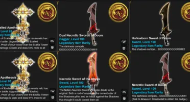 10 Anos - 4 Chest - 1 HeroMart - 3 Calendário - 134 Badge