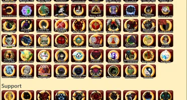 10 Anos - 4 Chest - 1 HeroMart - 3 Calendário - 134 Badge