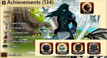 10 Anos - 4 Chest - 1 HeroMart - 3 Calendário - 134 Badge