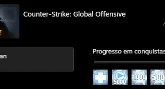 Método para aumentar horas e conquistas na Steam