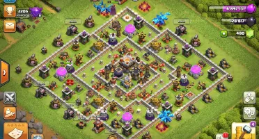 Vila Clash Of Clans CV11