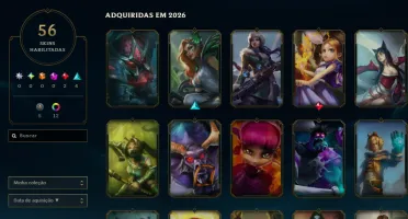 [Entrega Automática] Conta Lol Ouro, 56 Skins, 2 Lendárias
