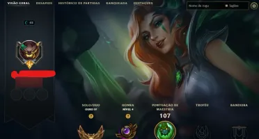 [Entrega Automática] Conta Lol Ouro, 56 Skins, 2 Lendárias