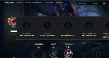 Unranked com 70 Champs e 49 Skins ( MID / ADC )