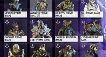 Conta Warframe maestria 14