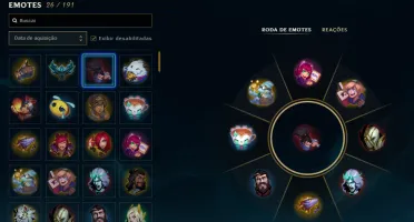 [Entrega Automática] Lol Ouro, 45 Skins, 1 Lendária do Zed