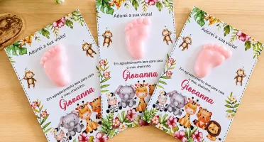 Card Perfumado Pezinho de Bebê