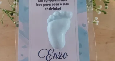Card Perfumado Pezinho de Bebê