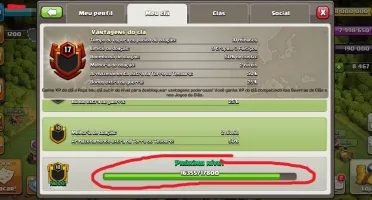 CLÃ NÍVEL 17 CLAN ÓTIMO HISTÓRICO GUERRAS LIGA MESTRE 2