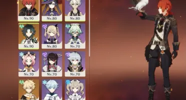 Genshin Impact Conta Xiao, Diluc e Túmulo