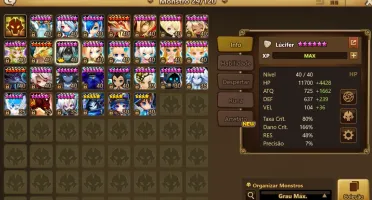 Conta Early Game SW - Lucifer + Lora + Veronica