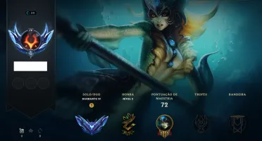 Conta Lol Diamante Handlvl MMR de Mestre