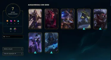 Conta LoL Platina 2 com EA para troca de nick