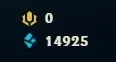 Conta LoL Platina 2 com EA para troca de nick