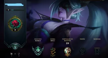 Conta LoL Platina 2 com EA para troca de nick