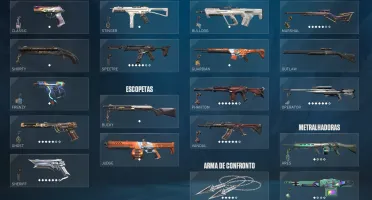 CONTA SMURF DE VALORANT COM SKINS!