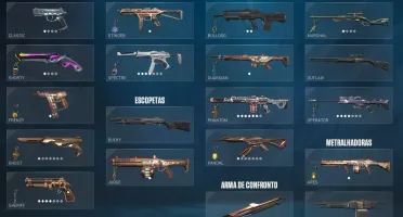 CONTA SMURF DE VALORANT COM SKINS!