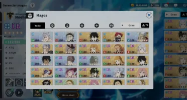 Conta Black clover mobile