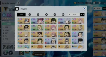 Conta Black clover mobile