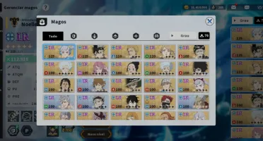 Conta Black clover mobile