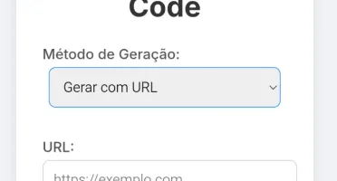 Script Gerador de QrCode editável