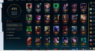Conta de League of legends