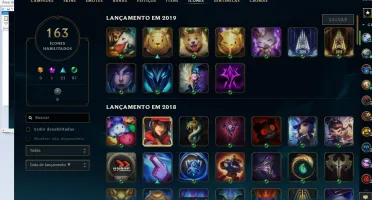 Conta de League of legends