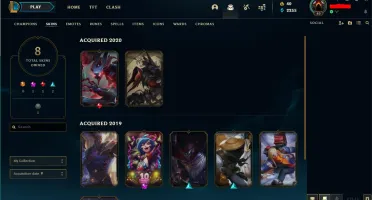 CONTA SMURF DIAMANTE