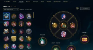 CONTA LOL COM QUASE TODOS OS CAMPEÕES