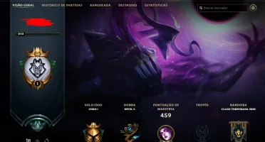 CONTA LOL COM QUASE TODOS OS CAMPEÕES
