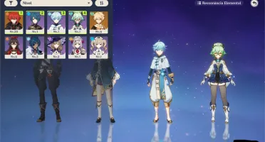 CONTA GENSHIN IMPACT - DILUC + OUTROS 4* [RANK 10]