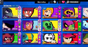 Conta com itens exclusivos com 500 gemas