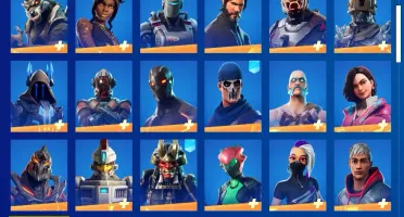 conta epic com jogos e skins raras no fortnite