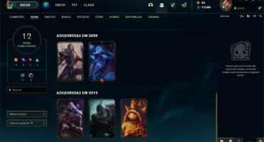 Conta LoL, Mono Viktor, Várias Skins Boas, Gold 2