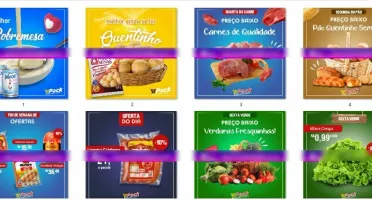 Arquivos PSD Supermercados editáveis para photoshop