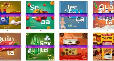 Arquivos PSD Supermercados editáveis para photoshop