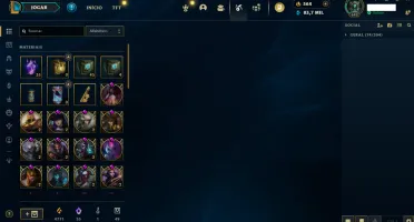 Vendo conta do lol criada em 2013!