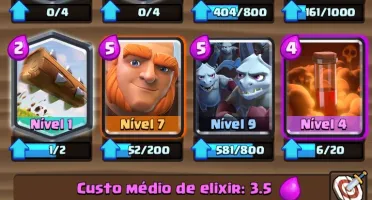 Conta Clash Royale