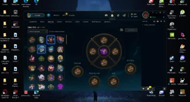 conta season 2, prata III, 260 skins.