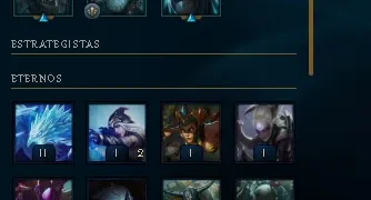 CONTA MESTRE LOL 72%WR